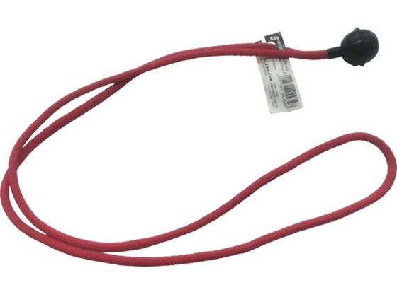 ●型番：BCB-605●色：レッド ●線径（mm）：5 ●全長（m）：0．6●ボール付タイプ●中芯：天然ゴム ●被覆：PP ●ボール：ポリプロピレン（PP）