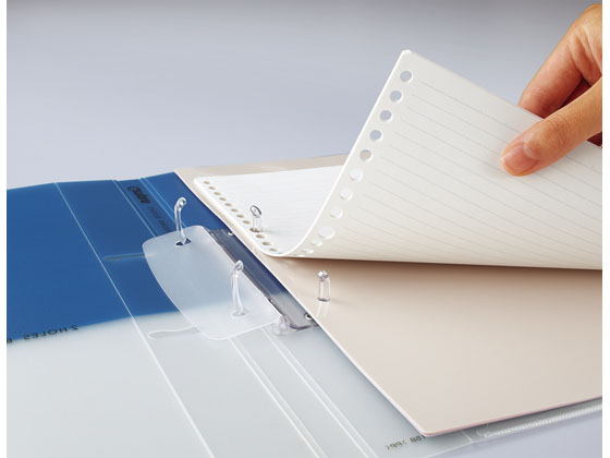 コクヨ キャンパスルーズリーフバインダー A4 2穴 ブルー ル-PP158B