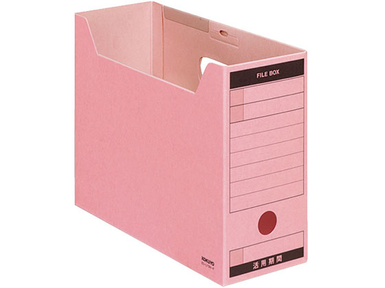 コクヨ ファイルボックス-FS Bタイプ ピンク 5個 B5-LFBN-P 通販