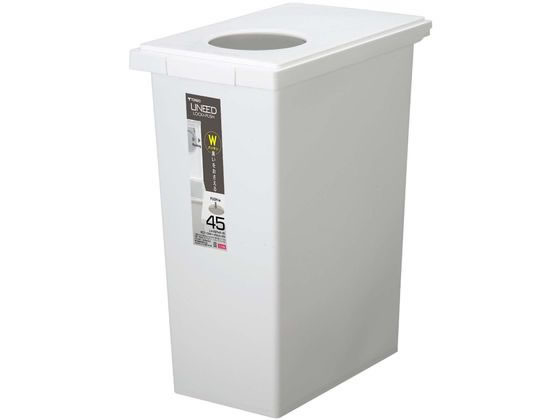 PUSH FLAP WASTE 届けよ BIN / ステンレスゴミ箱
