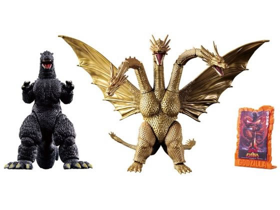 アクションフィギュアゴジラ(1991) VS キングギドラ(1991)バトルセット