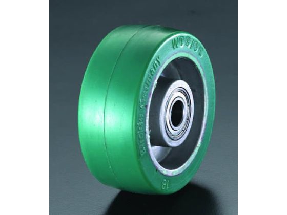 ●材質：タイヤ：ポリウレタン リム：アルミダイカスト●車輪径×幅：２５０×５０ｍｍ●軸径：２５ｍｍ●耐熱温度：−２５〜７０℃●耐荷重：８００ｋｇ●高荷重・ハイスピードでの使用に耐えられるボールベアリン