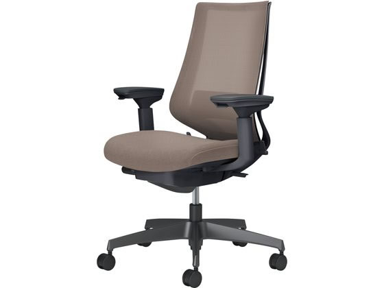 ●品番：Ｃ０８−Ｂ２３２ＭＷ−ＢＭ６Ｍ６１●外寸法／幅７１０×奥行６００〜７９５×高さ９６５〜１０５５ｍｍ●座面寸法／幅５１０×奥行４００〜４５０ｍｍ●肘内寸法／幅４４５ｍｍ●座面高さ／４２０〜５１０