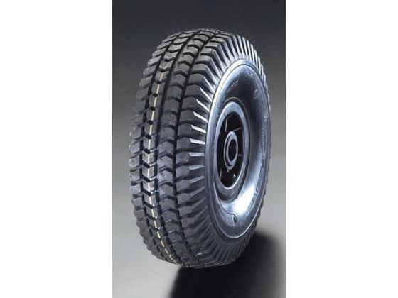 ●材質：タイヤ：チューブ入りエアータイヤ（２層）リム：ポリプロピレン●車輪径×幅：２６０×８５ｍｍ●軸径：２０ｍｍ●耐熱温度：−２０〜４０℃●耐荷重：１５０ｋｇ●高いクッション性をもっており、凸凹面等