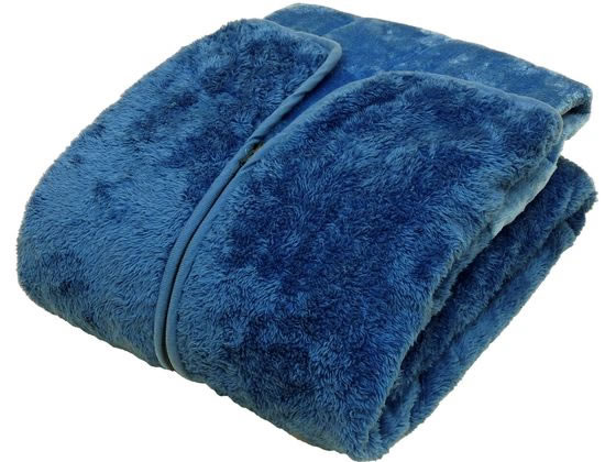 ファミリー・ライフ 吸湿発熱寝袋毛布敷パッド S ネイビー a3348510