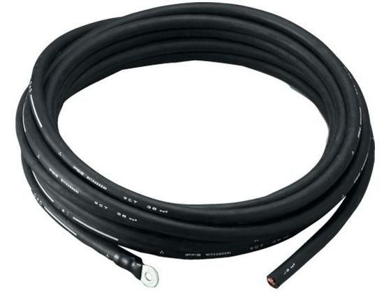 ●型番：TWC-2210●適用電流（A）100％：121 ●使用電線（［［MM2］］）：WCT−22 ●適用電流（A）80％：135 ●ケーブル長（m）：10 ●適用電流（A）50％：171●溶接機用