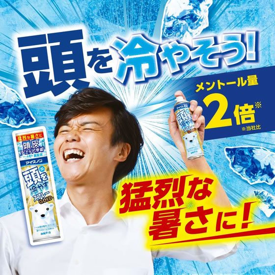 白元アース アイスノン 頭を冷やすスプレー GOLD 95g 通販