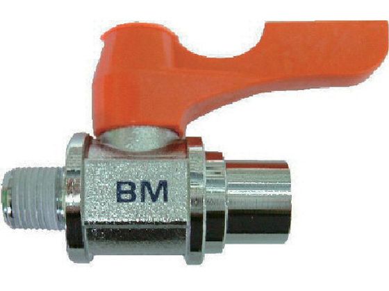 ●型番：BM-2033●接続口径D1：R3／8 ●高さ（mm）：31 ●接続口径D2：G3／8 ●使用温度範囲（℃）：−10〜80℃（凍結箇所は除く） ●使用流体：水、空気、油（材質に悪影響のない流体