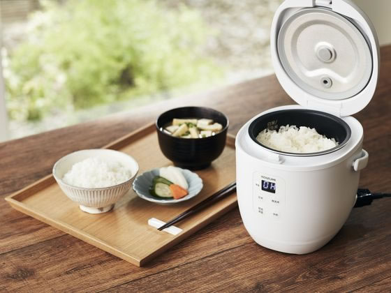 コイズミ ライスクッカーミニ 1合炊き グレー KSC1514H 通販