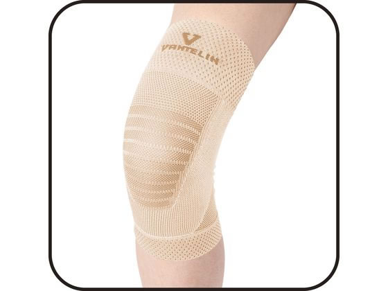 興和 バンテリンコーワサポーター ひざ専用 ゆったりL パールベージュ