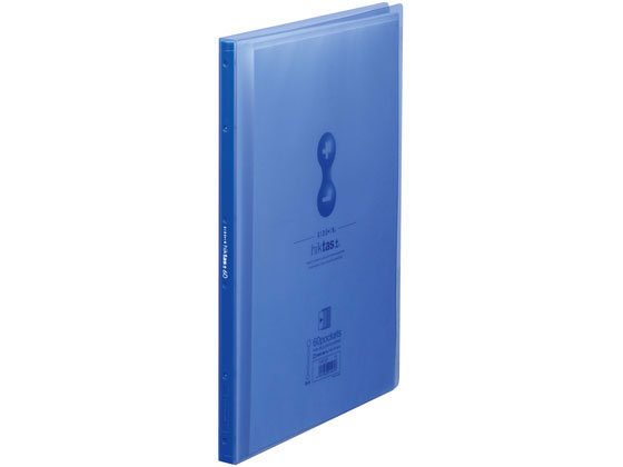 ●本体色：青●サイズ：Ａ４ タテ型●ポケット数：６０（小口３０）枚●最大ポケット数：８０（小口４０）枚●適正収納枚数：６０枚 ●寸法：３１０×２４０×１６●穴数：専用６穴●表紙素材など：カラー透明ＰＰ