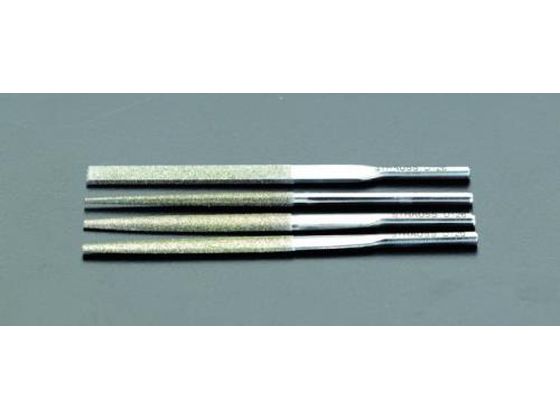 ●全長：８５ｍｍ●コーティング長：４５ｍｍ●ハンドル：ＥＡ８２６ＶＭ−０（別売）●シャンク部：丸柄●軸径：３ｍｍ●形状：半丸（５．１×２．１ｍｍ）●粒度：＃１４０