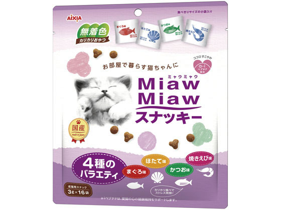 �A�C�V�A MiawMiaw �X�i�b�L�[ 4��̃o���G�e�B �܂��떡�E�������E�Ă����і��E�ق��Ė� 48g MMSV-1