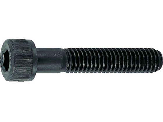 TRUSCO 六角穴付ボルト 黒染め半ネジ サイズM4×75 10本入 B30