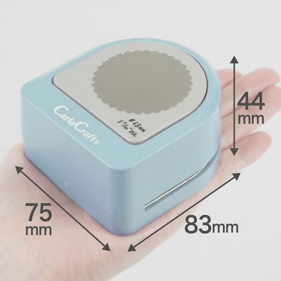 カール事務器 メガジャンボ クラフトパンチ デイジー CN45207 通販