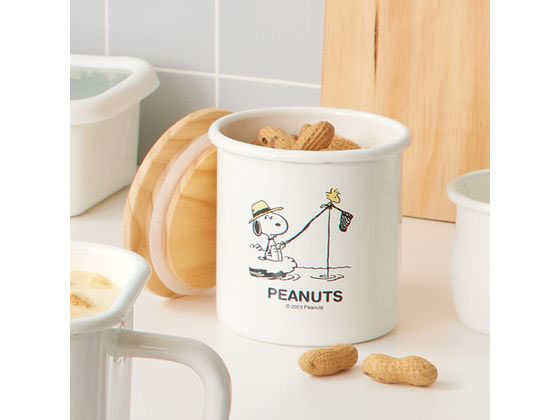 Amazon.com: Grupo Erik Snoopy Cookie Jar With Lid | Snacks