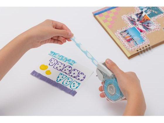 ニチバン テープカッター プッシュカット 本体 ホワイト TC-15P 通販