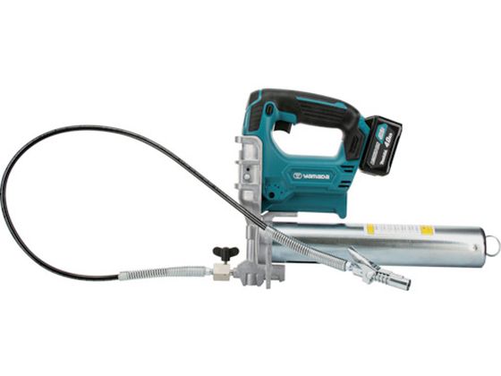 ヤマダ 電動式グリースガン(充電式)EG-400B2 EG400B2 通販【フォレスト 