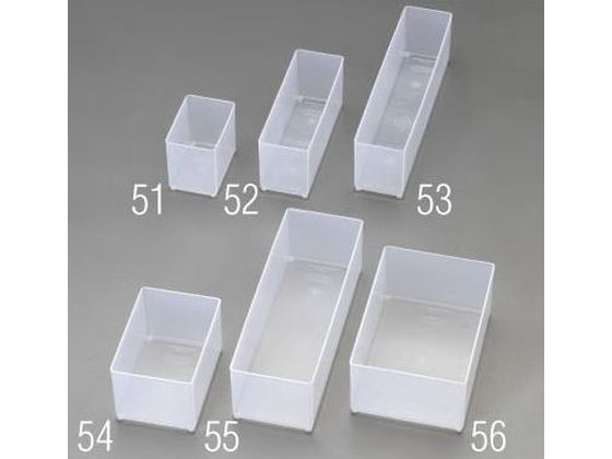 ●サイズ（Ｗ×Ｄ×Ｈ）ｍｍ：外寸：５５×２３５×６９内寸：５０×２３０×６４●材質：ポリプロピレン●入数：３●ｒａａｃｏ製パーツケース内の整理や小物の収納などに便利な『Ｉｎｓｅｒｔｓ』シリーズパーツケ