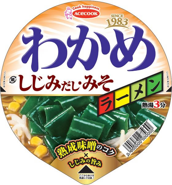 エースコック わかめラーメン しじみだし・みそ 12食 通販【フォレスト