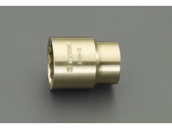 ●材質：アルミニウム青銅●差込角：１／２"●１２ポイント●対辺：１６ｍｍ●外径：２５ｍｍ●全長：４０ｍｍ●防爆●防爆・非磁性・耐摩耗性・耐食性に優れています。