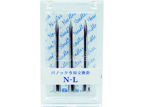 ●型番：NEL●入数：3本●針寸法（mm）外径×長さ：2．0×40 ●適用ガン：B503L ●箱入数（本）：3●スチール●使用するタグピンの種類に注意して下さい。