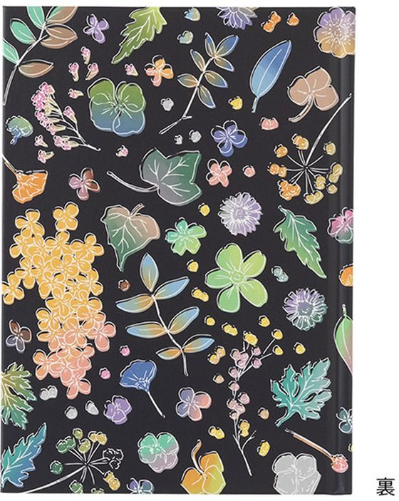 ミドリ(デザインフィル) 日記 草花柄 12709006 通販【フォレストウェイ】