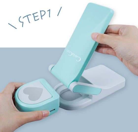 Amazon | カール事務器 クラフトパンチ 補助具 メガパンチエイド CP-AN | 穴あけパンチ | 文房具・オフィス用品