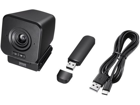 サンワサプライ ワイヤレスWEBカメラ CMS-V65BK 通販【フォレストウェイ】