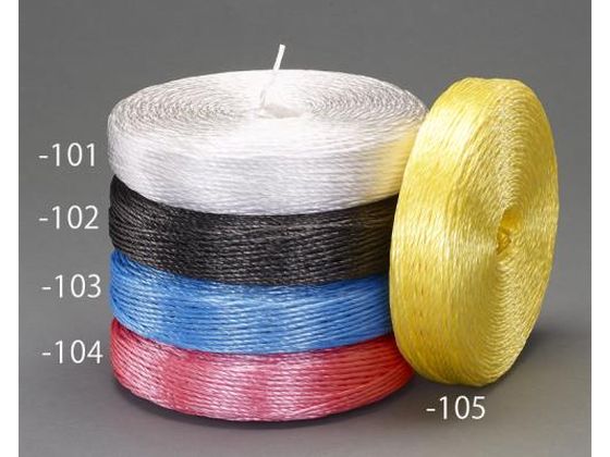 ●径：φ５ｍｍ●長さ：１００ｍ●材質：ポリプロピレン●色：黒●入数は１０巻入です。●３本撚りの丈夫なロープです。