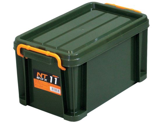 ●型番：NT-11●色：グリーン ●外形寸法（mm）間口：200 ●外形寸法（mm）奥行：349 ●外形寸法（mm）高さ：181 ●有効内寸（mm）間口：153 ●有効内寸（mm）奥行：278 ●有効