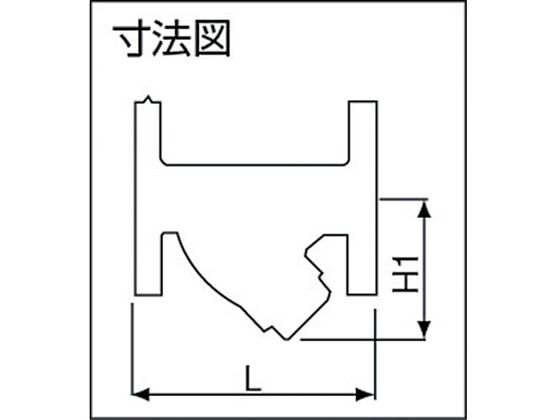 ヨシタケ Y形ストレーナ(80メ) 15A SY-40-80M-15A | Forestway【通販 ...