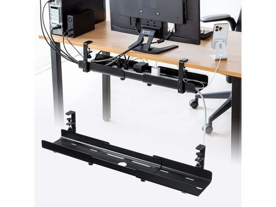 サンワサプライ ケーブル配線トレー ブラック CB-CT8BK 通販