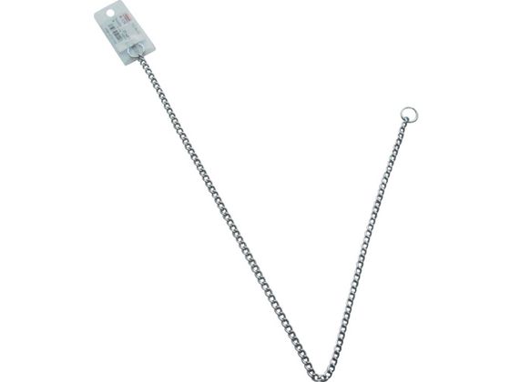 ●型番：K-110●全長（mm）：600 ●チェーン径（mm）：1．6 ●使用荷重（kN）：0．24 ●線径d（mm）：1．6 ●内長P（mm）：5．6 ●内幅W（mm）：2．6●スチール（SWRM）