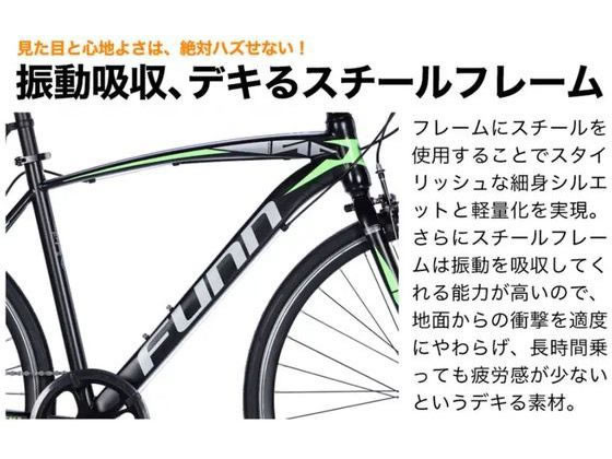 21Technology クロスバイク GT100 マットブラック レッド 通販