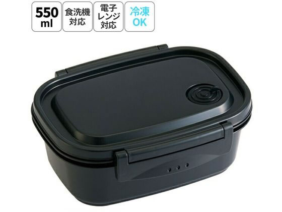 ●サイズ：横１５９×奥行１２６×高さ６４ｍｍ ●重量：１１５ｇ ●容量：５５０ｍｌ（茶わん１杯を２００ｍｌとして本体の１／２に入るご飯の量：１．４杯分） ●材質：フタ・本体・仕切・止具＝ポリプロピレン