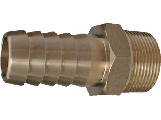 ●型番：HN-1052●接続口径（タケノコ外径）（mm）：52 ●接続口径D：R2 ●六角対辺（mm）：63●使用流体：水・空気・油 ●流体温度：−50〜150℃ ●使用圧力：3．45MPa●黄銅（C