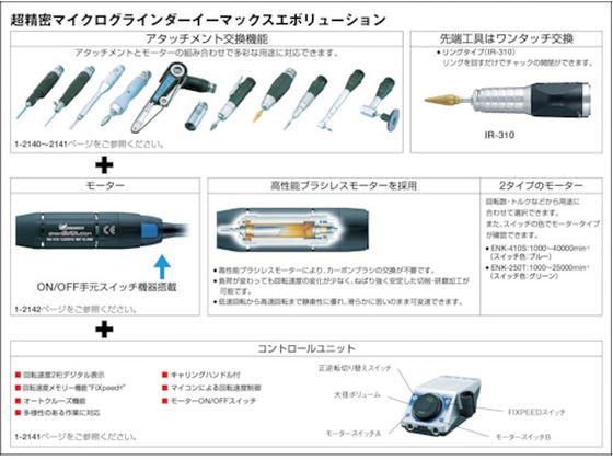 ナカニシ 50°アングルアタッチメント（1014） KC-300