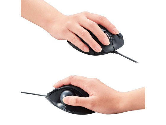 Amazon.co.jp: エレコム USB マウス 有線 トラックボール 6