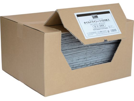 TRUSCO オイルドライシート 380×480 (100枚入) TODS-3848 通販