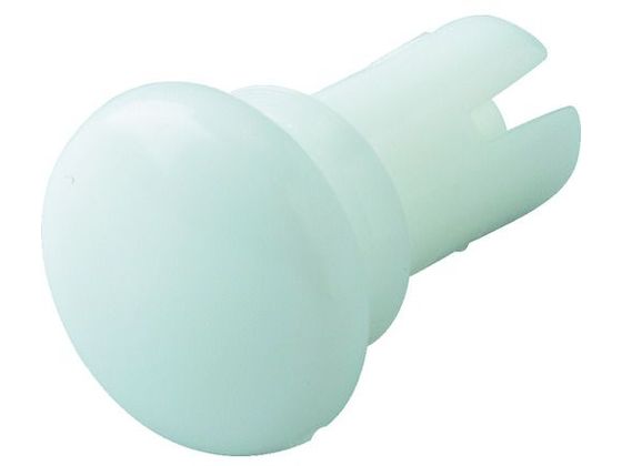 ●型番：TPR3570-W●入数：50個●フランジ径（mm）：6．4 ●色：白 ●穴径（mm）：3．6 ●高さ（mm）：7．0 ●使用可能厚さ（mm）：4．7〜5．6 ●引抜強度（kgf）：12●ナイ