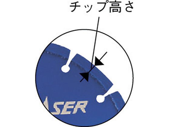 エビ ダイヤモンドカッター レーザー(乾式) 152mm SL150 | Forestway