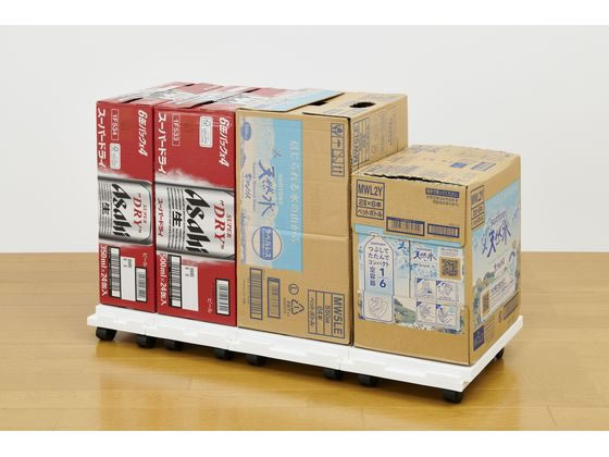 サンコープラスチック 連結できるラクゴロ 18 ホワイト 通販