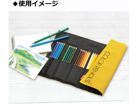 トンボ鉛筆 色鉛筆NQ ロールケース 36色 CR-NQ36C 通販【フォレスト