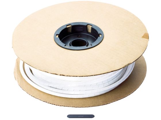 PANDUIT スパイラルラッピング ポリエチレン 白 ( T50F-C10 ) パンドウイットコーポレーション T25F-C DIY、工具 Panduit パンドウイットコーポレーション スパイラル