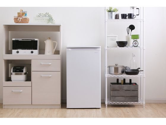 アイリスオーヤマ 前開き冷凍庫 60L ホワイト IUSD-6B-W 通販