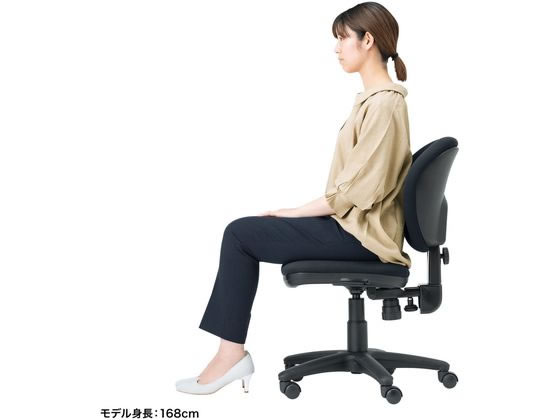 サンワサプライ オフィスチェア ブラック SNC-T162BK 通販【フォレスト サンワサプライ オフィスチェア ブラック SNC-T162BK 通販【フォレスト