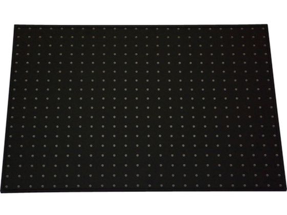 ●型番：PGBD406-1●色：黒 ●耐荷重（N／kgf）：20 ●長さ（mm）：610 ●幅（mm）：455 ●ねじ穴径（mm）：5 ●ねじ穴ピッチ（インチ）：1●フレーム付 ●板面：塩ビ加工●MD
