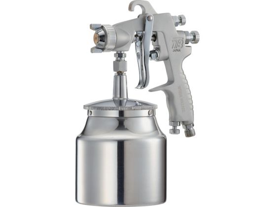 ●型番：WT888S-13S●入数：1S●ノズル径（mm）：1．3 ●所要圧縮機（kW）：0．75 ●空気使用量（L／min）：90 ●パターン開き（mm）：135 ●霧化段階：汎用 ●カップ取付口：