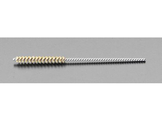●シングルねじり、シングルステム型●材質：軸：ステンレス、ブラシ：真鍮●全長：１００ｍｍ●軸径：約１ｍｍ●ブラシ径：２．０ｍｍ●ブラシ長：１９ｍｍ●小径サイズの穴のバリ取りや研磨、クリーニング等に。